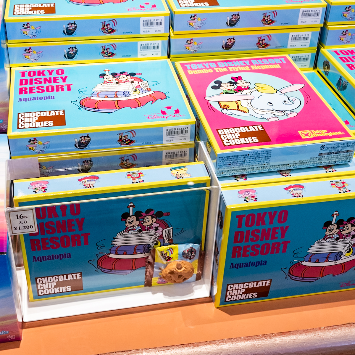 ディズニー　お土産　まとめ売り お買い物袋デザイン！東京ディズニーランド マルチボックス -