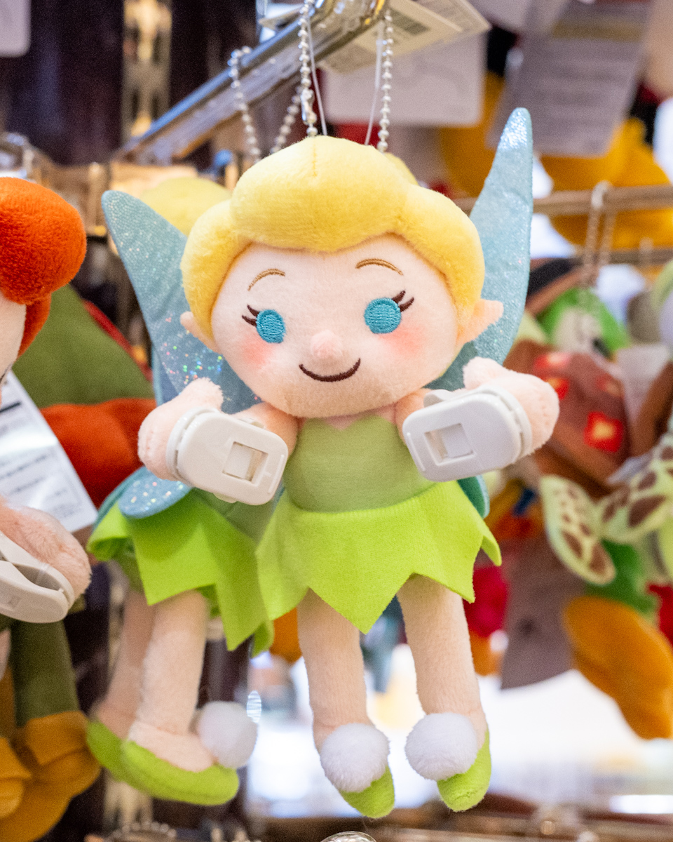 肩のせぬいぐるみ ティンカーベル