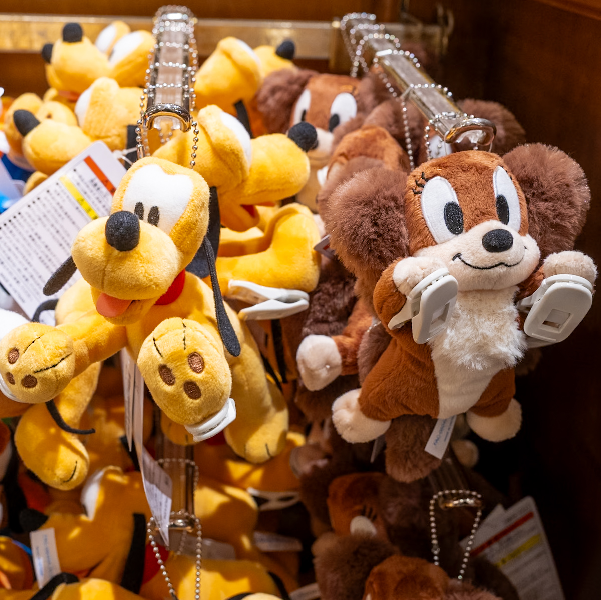 東京ディズニーランド｢フィフィ｣「プルート」肩のせぬいぐるみ