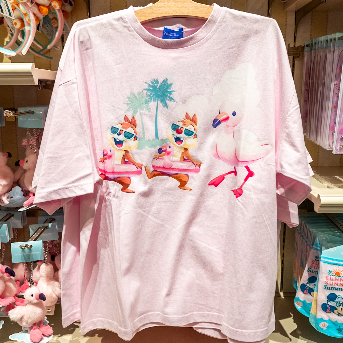 Tシャツ（チップ＆デール）