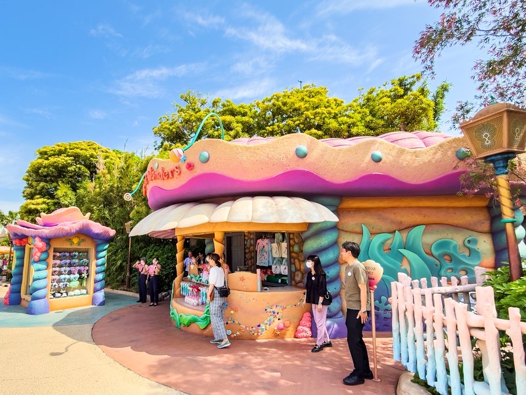 東京ディズニーシー／マーメイドラグーン「コーヴ・オブ・ワンダー」1