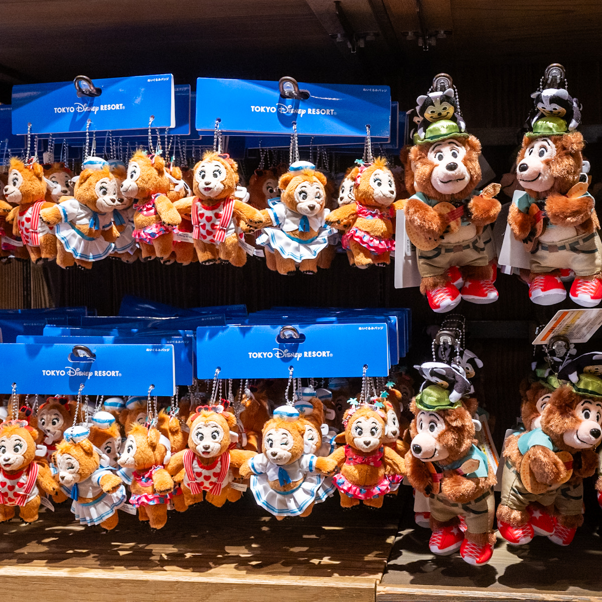 東京ディズニーランド「カントリーベア・シアター｣ぬいぐるみバッジ