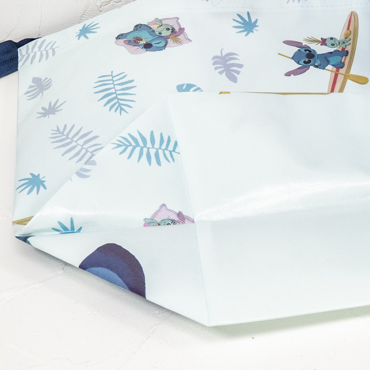 スティッチ＆スクランプ ショッピングバッグ・エコバッグ Disney Stitch Day Collectionマチ