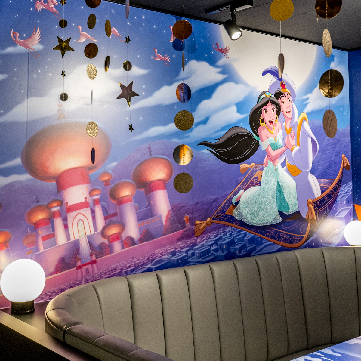 ディズニー「アラジン」OH MY CAFE　デコレーション1