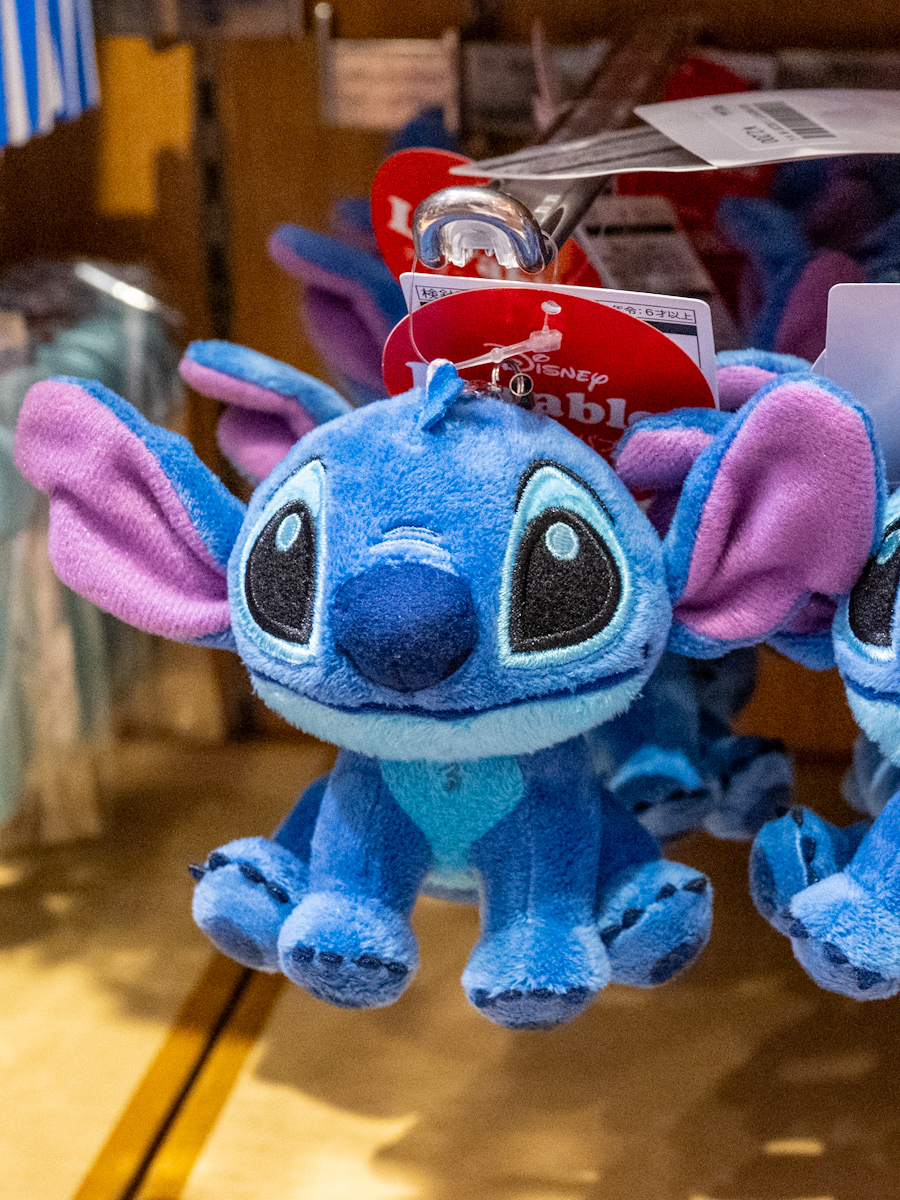東京ディズニーランド ディズニー・ラバブルズぬいぐるみストラップ　スティッチ