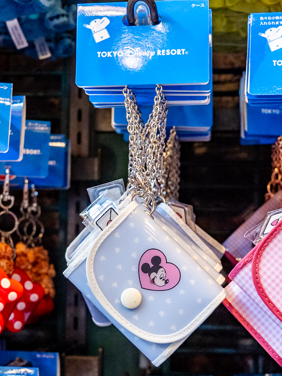 東京ディズニーランド　ミッキー&ミニーケース（キーチェーン付き）　ミッキー