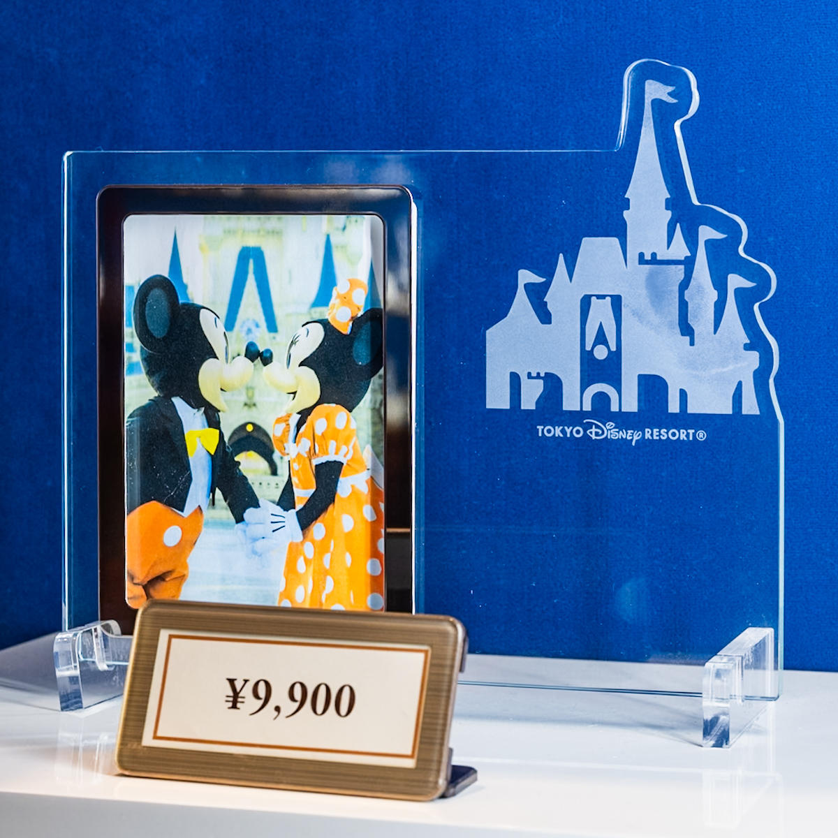 東京ディズニーランド「ガラスの靴」「クリスタルアーツ」フォトフレームスタンド