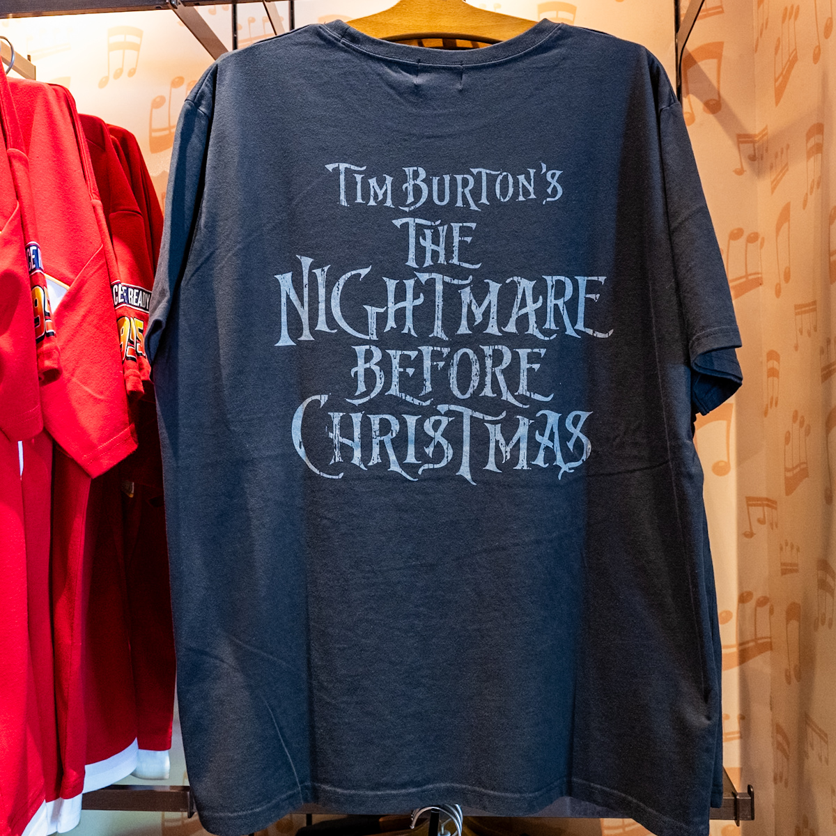 東京ディズニーランド『ナイトメアー・ビフォア・クリスマス』ジャック・スケリントンＴシャツ　バッグデザイン