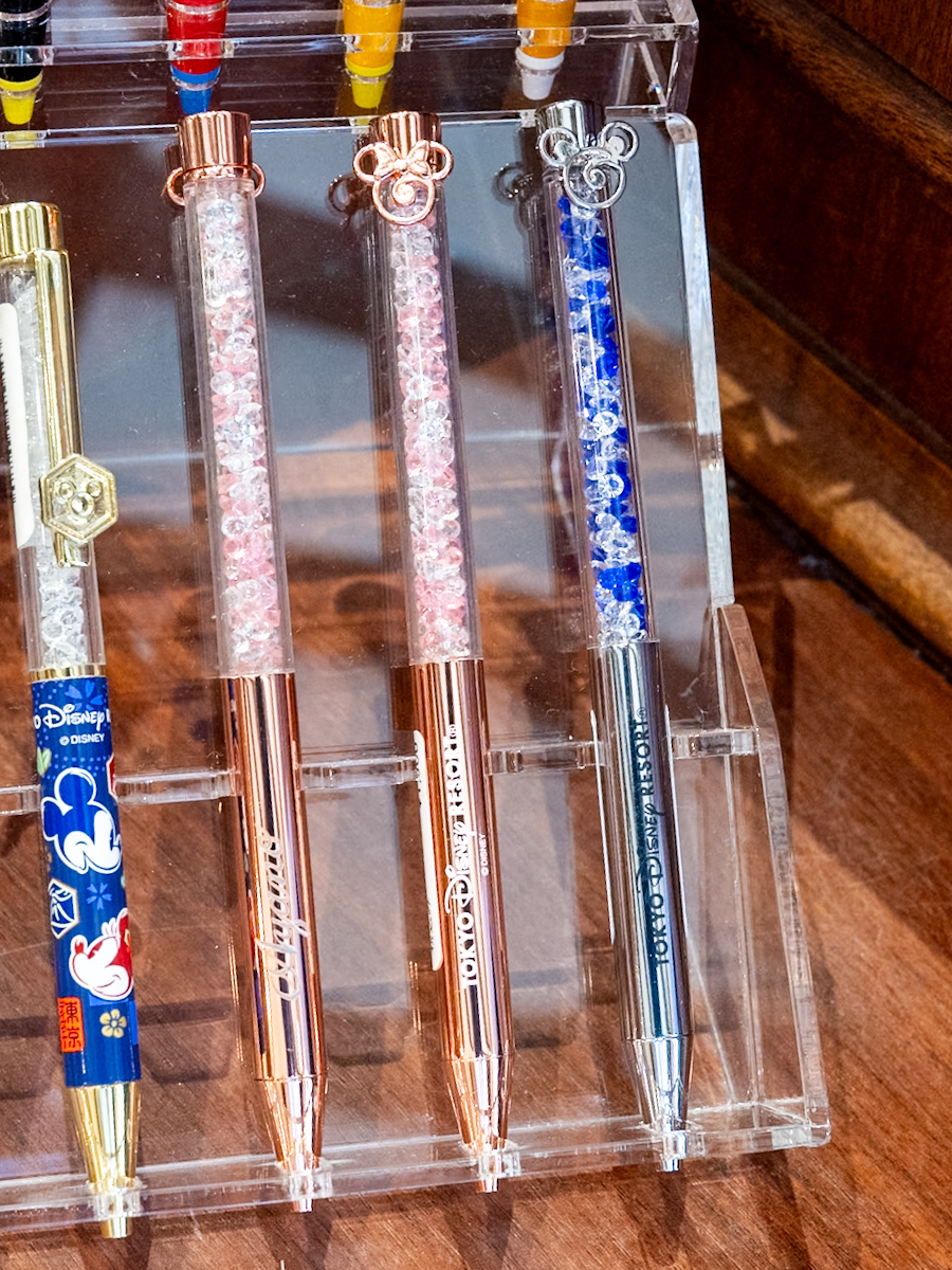 東京ディズニーランド｢クリスタルアーツ｣ミッキー・ミニーボールペン2