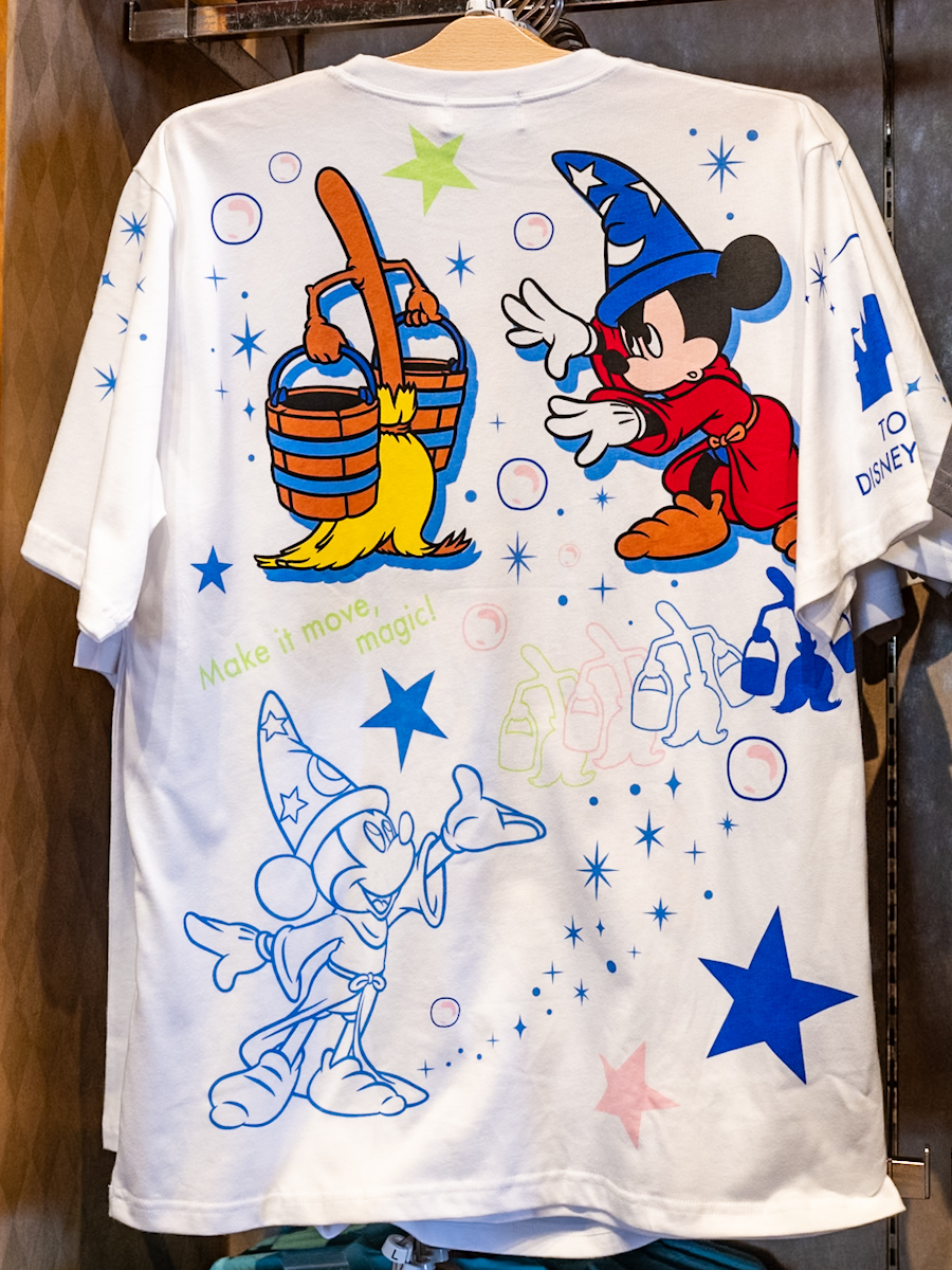 「魔法使いの弟子」Tシャツ（白）1