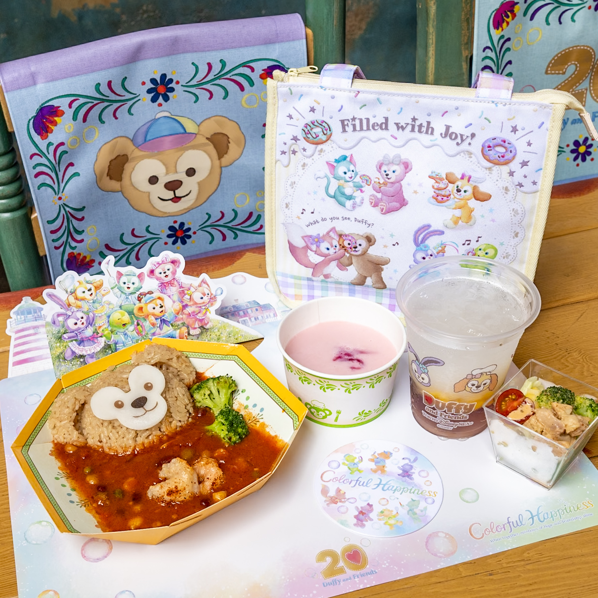 東京ディズニーシー「ダッフィー＆フレンズのフィルド・ウィズ・ジョイ！」スーベニアランチケース
