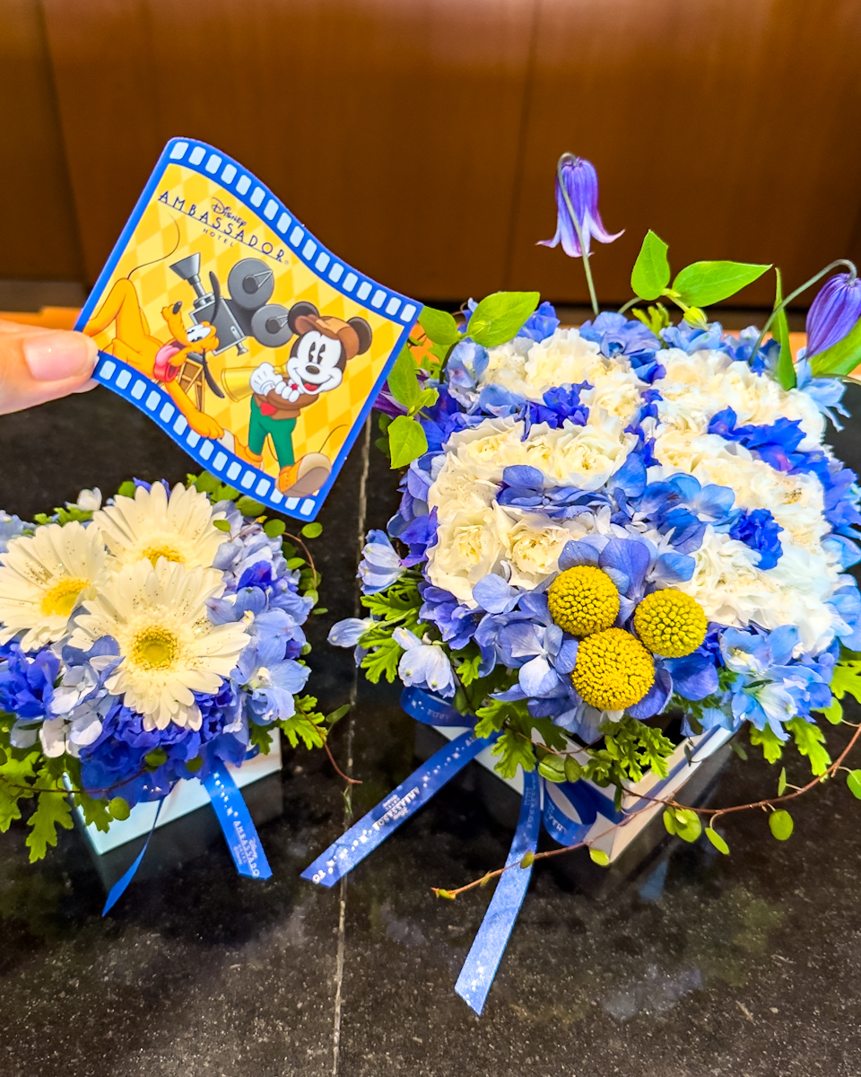ディズニーアンバサダーホテル25周年レポート　記念カード