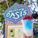 東京ディズニーシー「サルタンズ・オアシス」シェイブアイス（ラッシー＆ストロベリー）