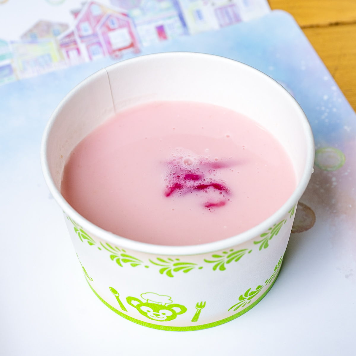 冷製ビーツの豆乳ポテトスープ