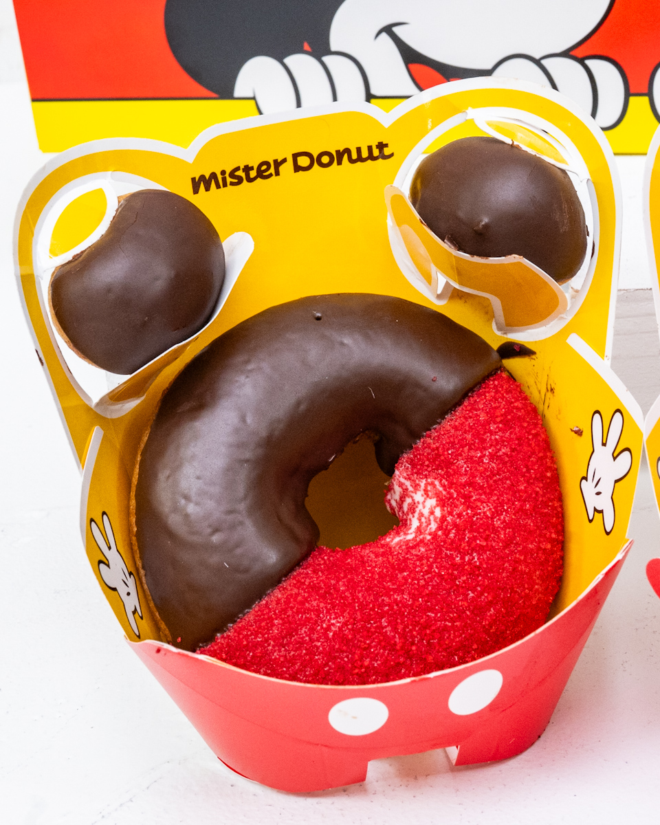 ふわふわシューチョコリング＜ミッキーマウス＞