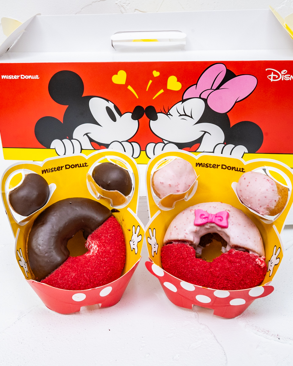 ふわふわシューチョコリング＜ミッキーマウス＞〈ミニーマウス〉