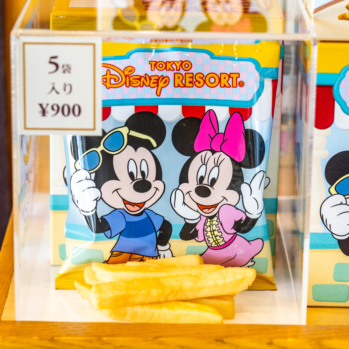 東京ディズニーリゾート「ポテトスナック《Jagabee》紙箱 」1