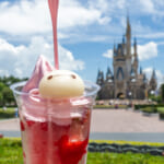 東京ディズニーランド／アイスクリームコーン「シェイブアイスサンデー(ストロベリー)」