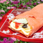 東京ディズニーランド「フローズンクレープ(ストロベリー＆ピスタチオホイップ)」内容