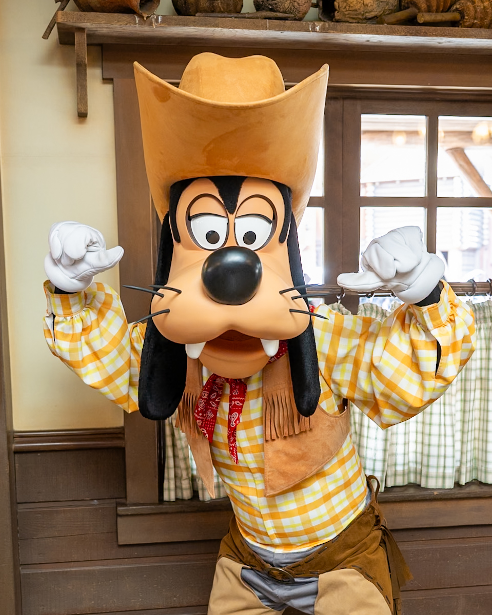 東京ディズニーランド ウエスタングーフィーグリーティング