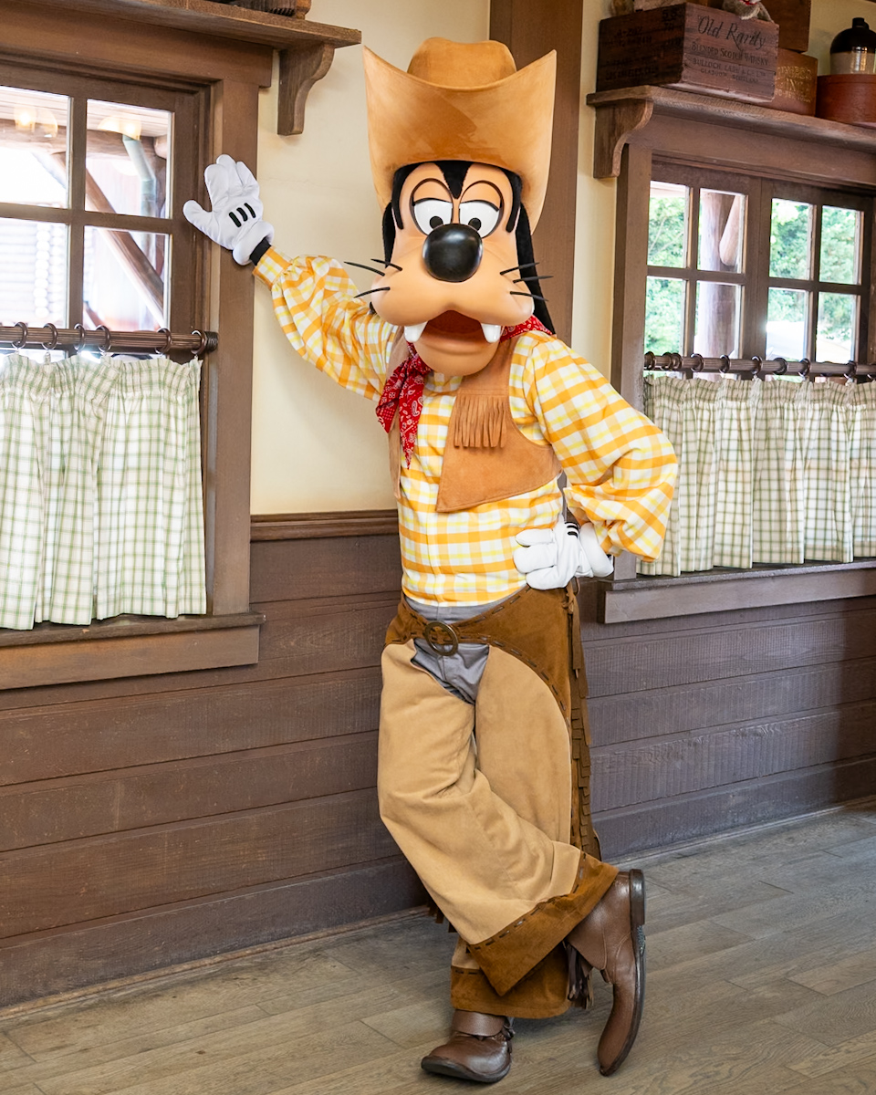東京ディズニーランド ウエスタングーフィーグリーティング４