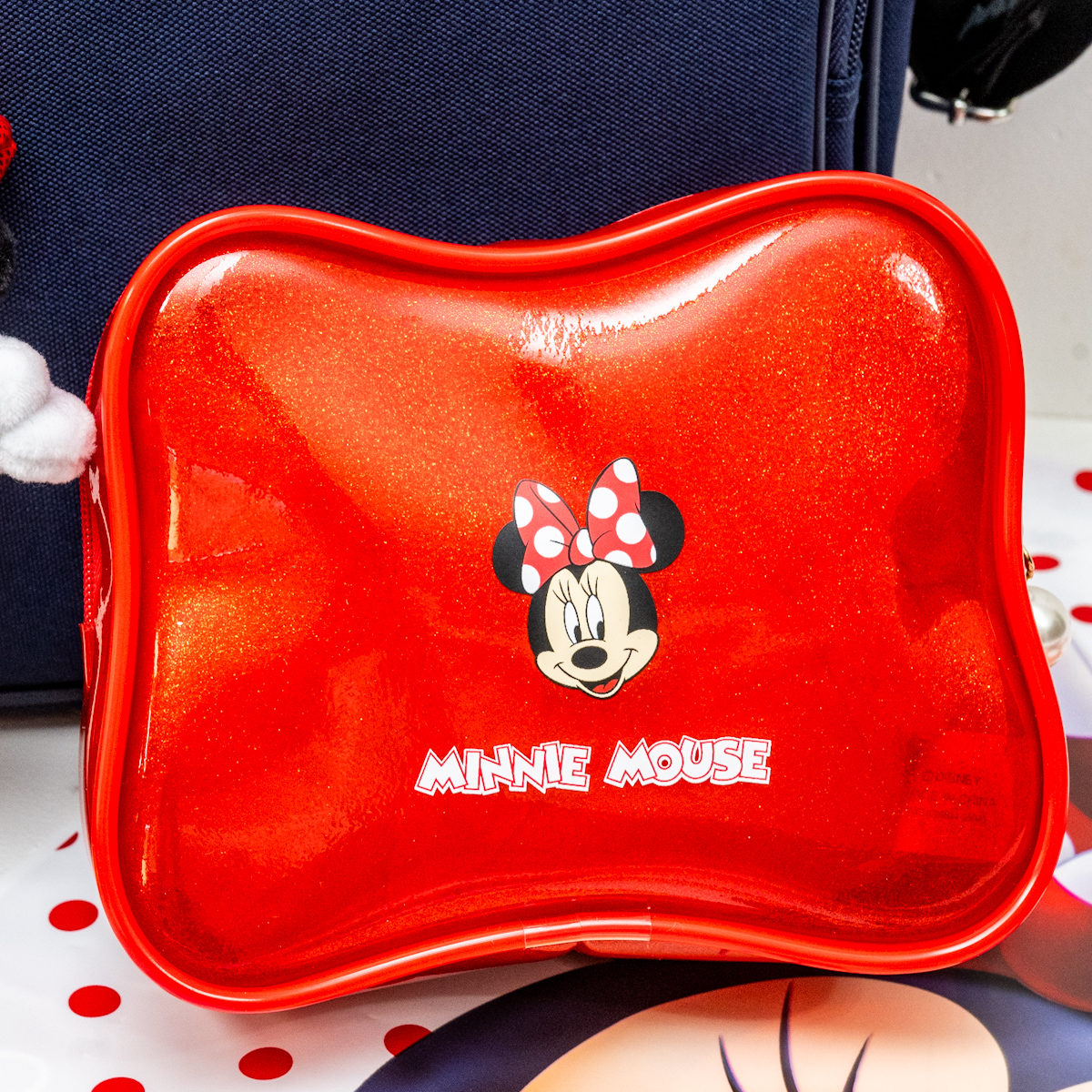 ミニー ポーチ リボン MINNIE’S DOT RIBBON　裏面