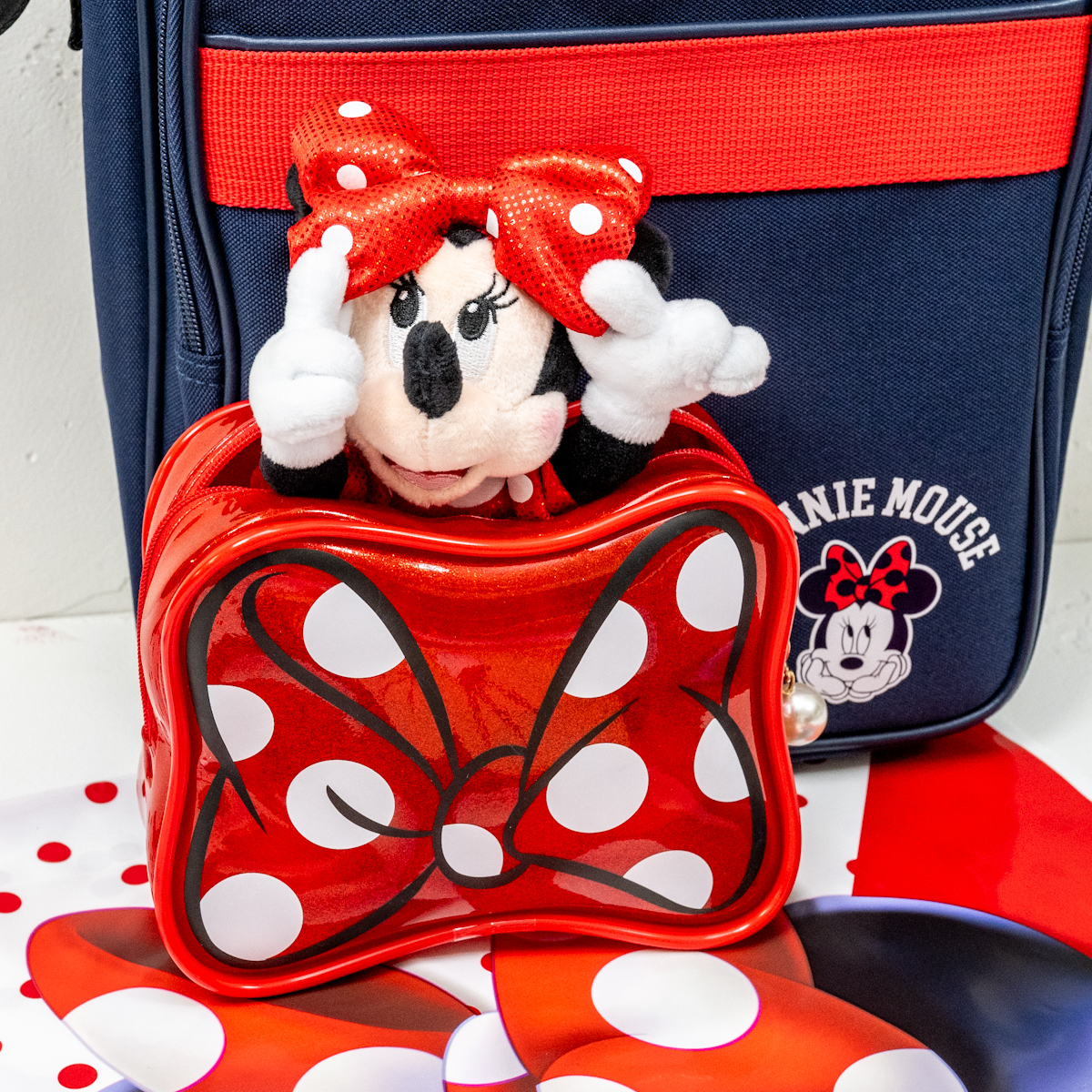 ミニー ポーチ リボン MINNIE’S DOT RIBBON2