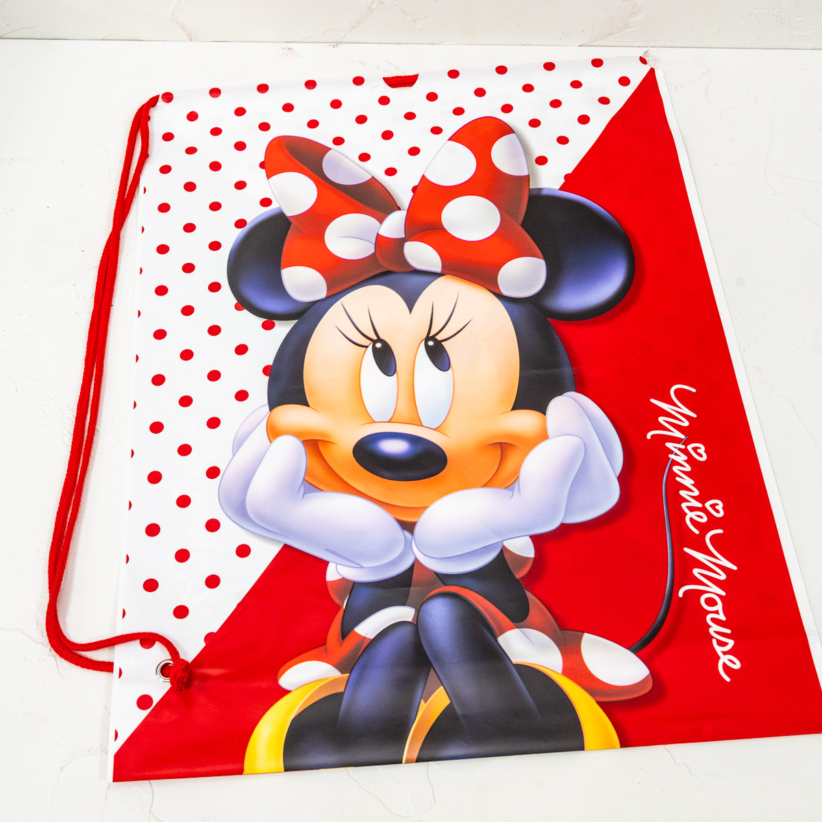 ミニー ショッピングバッグ・エコバッグ MINNIE’S DOT RIBBON