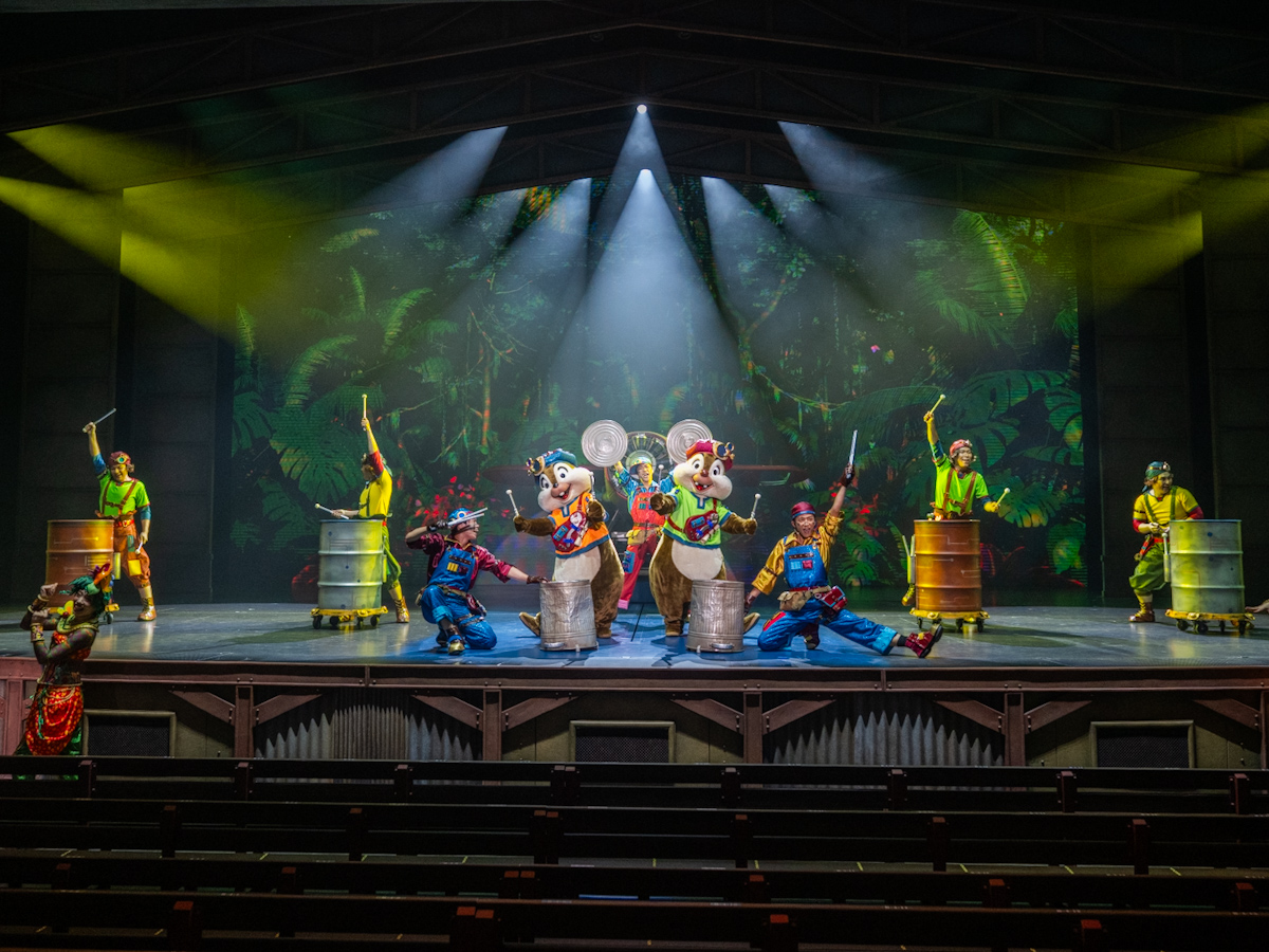 東京ディズニーシー「ハンガーステージ」新ショー『ドリームス・テイク・フライト』チップとデール1