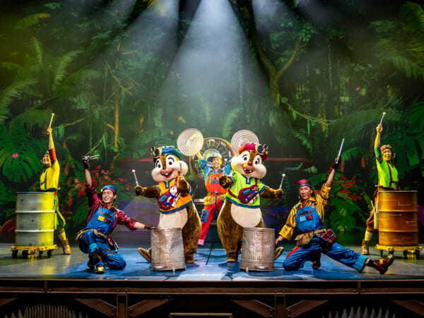 東京ディズニーシー「ハンガーステージ」新ショー『ドリームス・テイク・フライト』チップ＆デール3