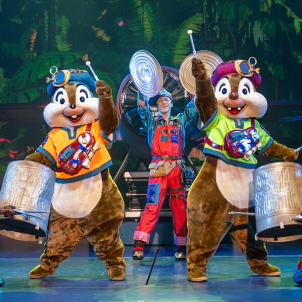東京ディズニーシー「ハンガーステージ」新ショー『ドリームス・テイク・フライト』チップ＆デール5