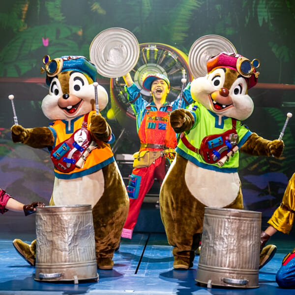 東京ディズニーシー「ハンガーステージ」新ショー『ドリームス・テイク・フライト』チップ＆デール6