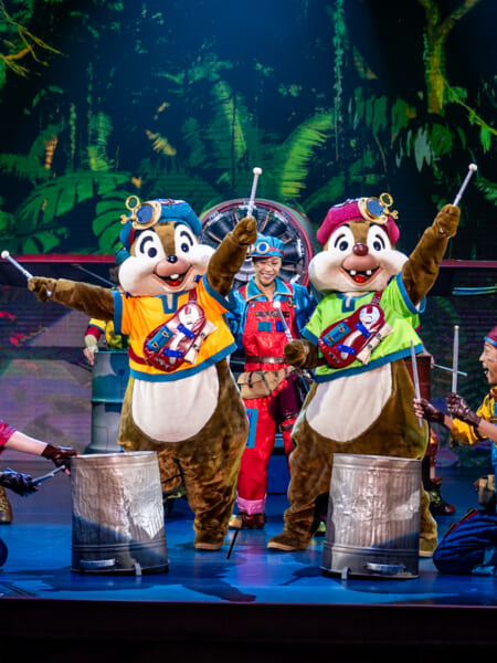 東京ディズニーシー「ハンガーステージ」新ショー『ドリームス・テイク・フライト』チップ＆デール7