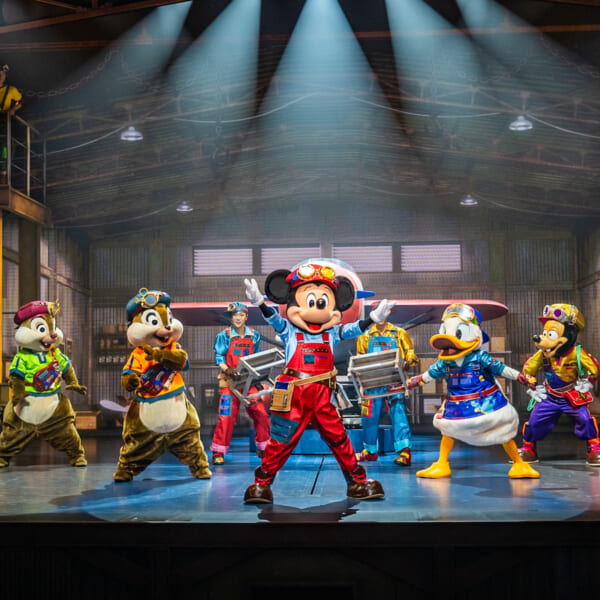 東京ディズニーシー「ハンガーステージ」新ショー『ドリームス・テイク・フライト』フィナーレ2