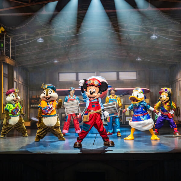 東京ディズニーシー「ハンガーステージ」新ショー『ドリームス・テイク・フライト』フィナーレ３
