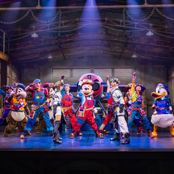 東京ディズニーシー「ハンガーステージ」新ショー『ドリームス・テイク・フライト』フィナーレ７