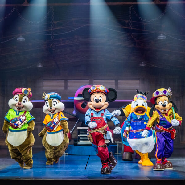東京ディズニーシー「ハンガーステージ」新ショー『ドリームス・テイク・フライト』フィナーレ９
