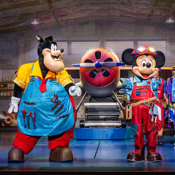 東京ディズニーシー「ハンガーステージ」新ショー『ドリームス・テイク・フライト』フィナーレ１０