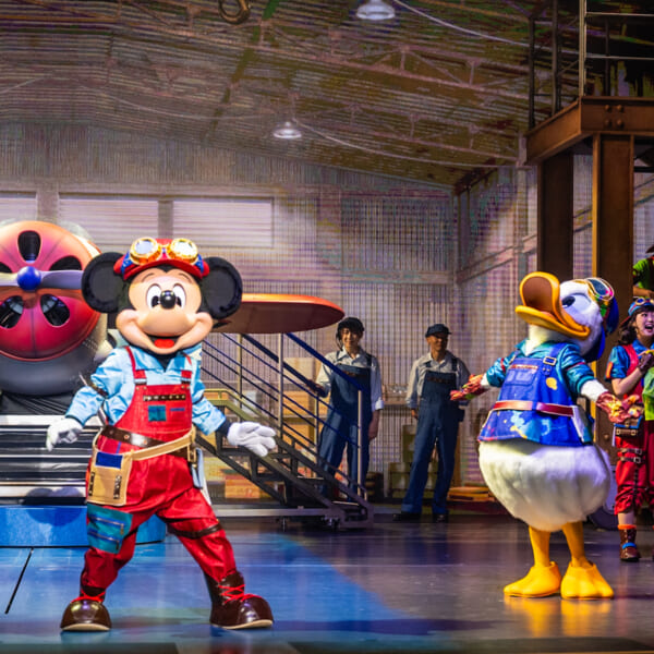東京ディズニーシー「ハンガーステージ」新ショー『ドリームス・テイク・フライト』フィナーレ１１