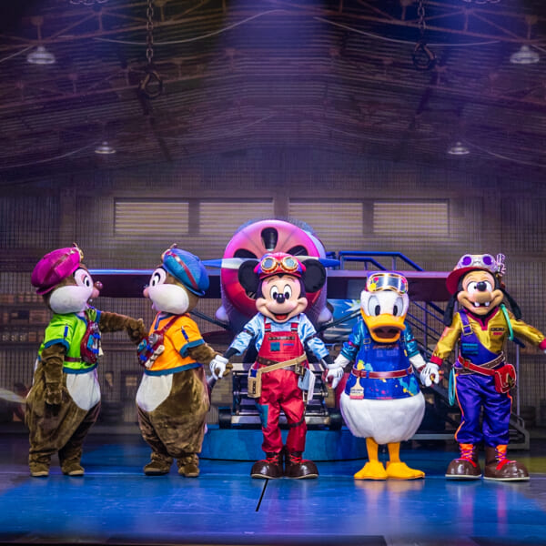 東京ディズニーシー「ハンガーステージ」新ショー『ドリームス・テイク・フライト』フィナーレ13