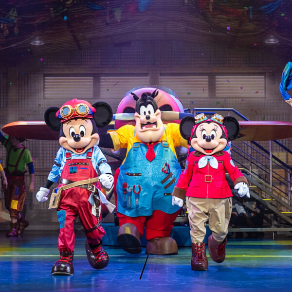 東京ディズニーシー「ハンガーステージ」新ショー『ドリームス・テイク・フライト』フィナーレ16