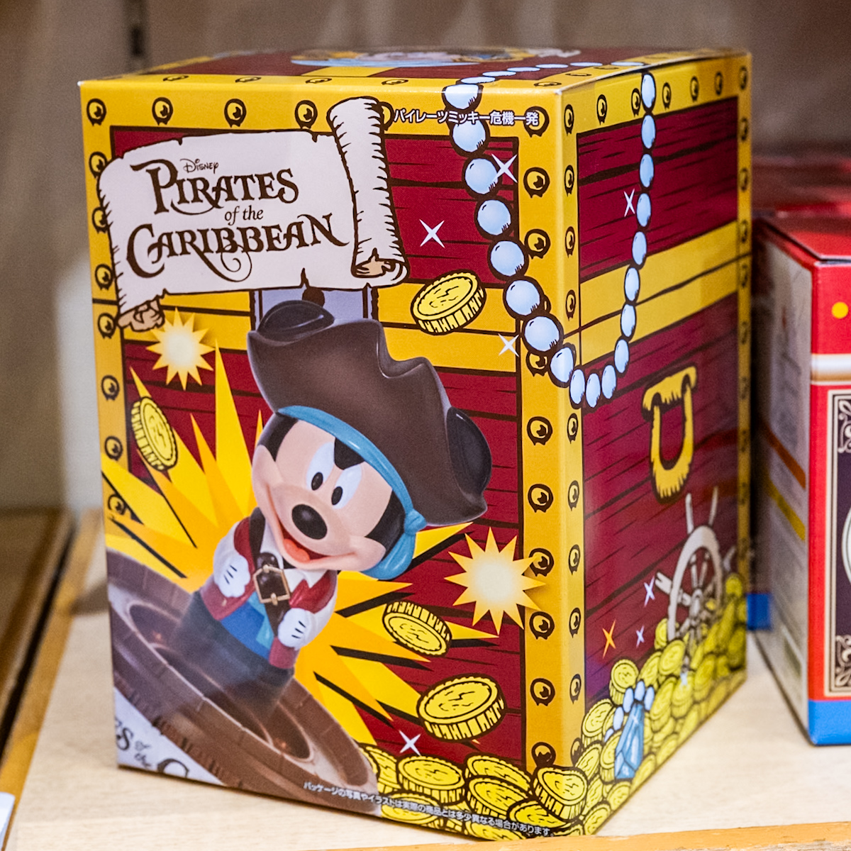東京ディズニーランド「カリブの海賊」おもちゃ（パイレーツミッキー危機一発）