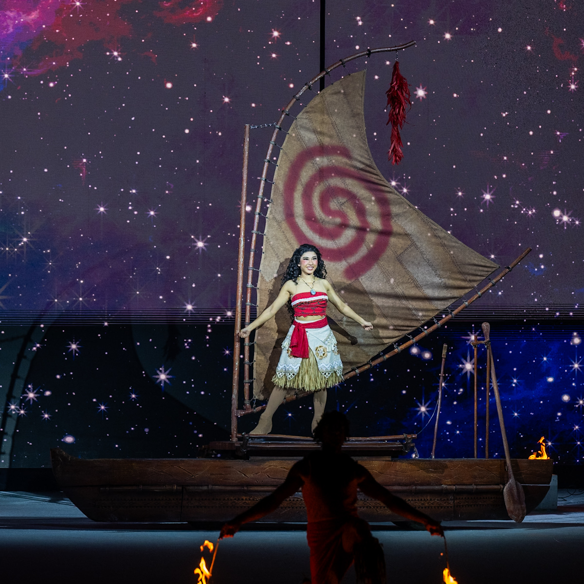 『ディズニー・オン・アイス2025 “Magic in the Stars”』『モアナと伝説の海』モアナ