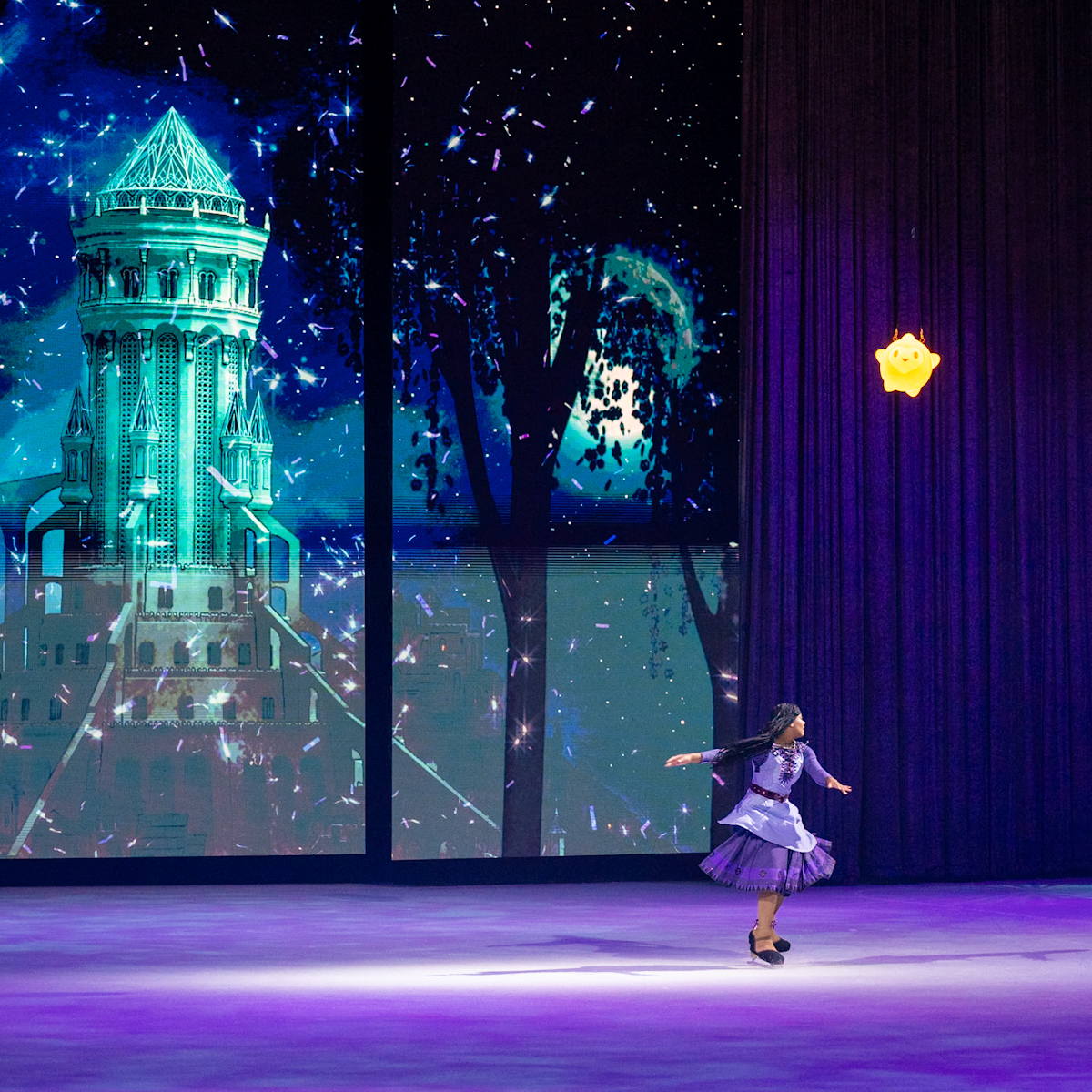 『ディズニー・オン・アイス2025 “Magic in the Stars”』『ウィッシュ』アーシャ、スター