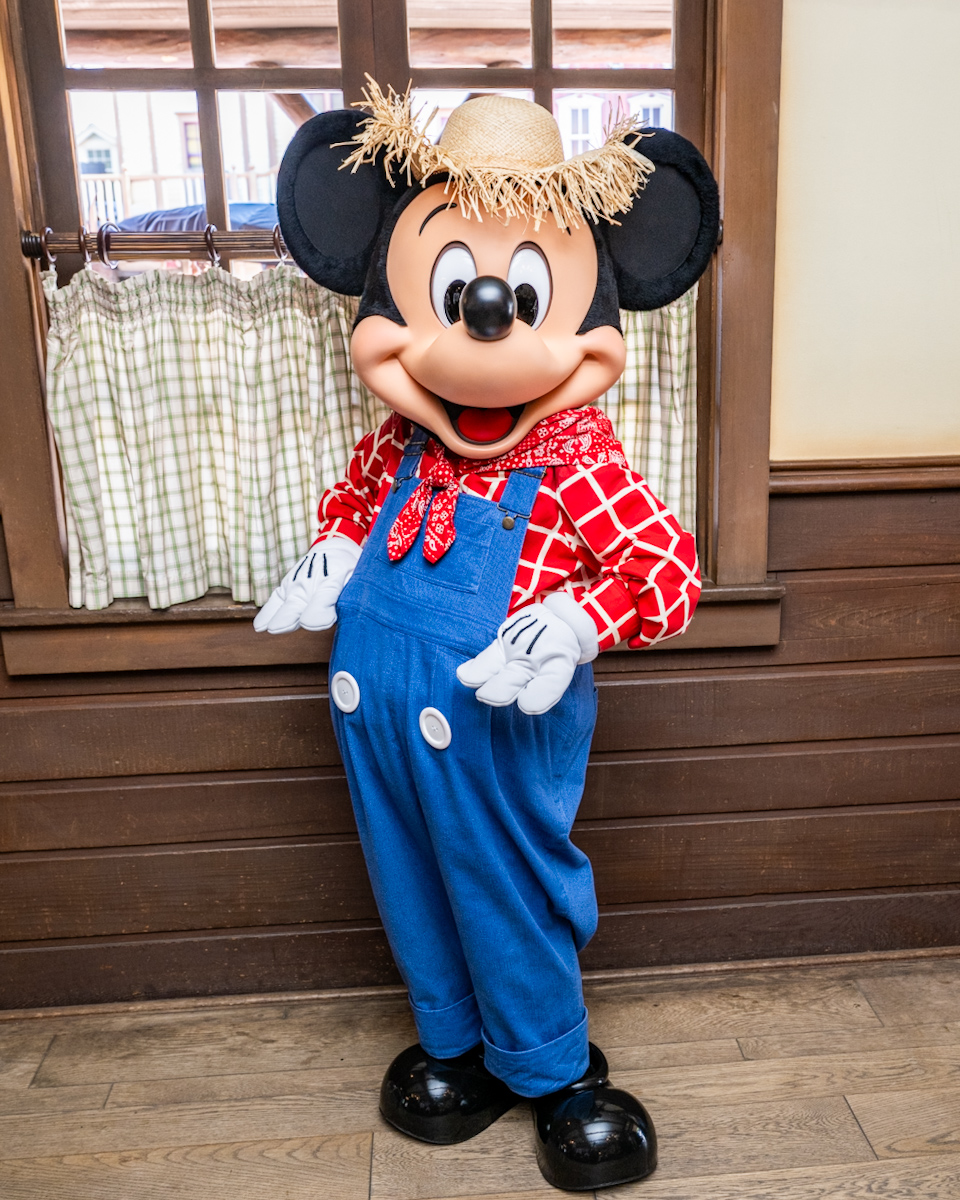 東京ディズニーランド／ウエスタンランド 農夫ミッキーグリーティング1