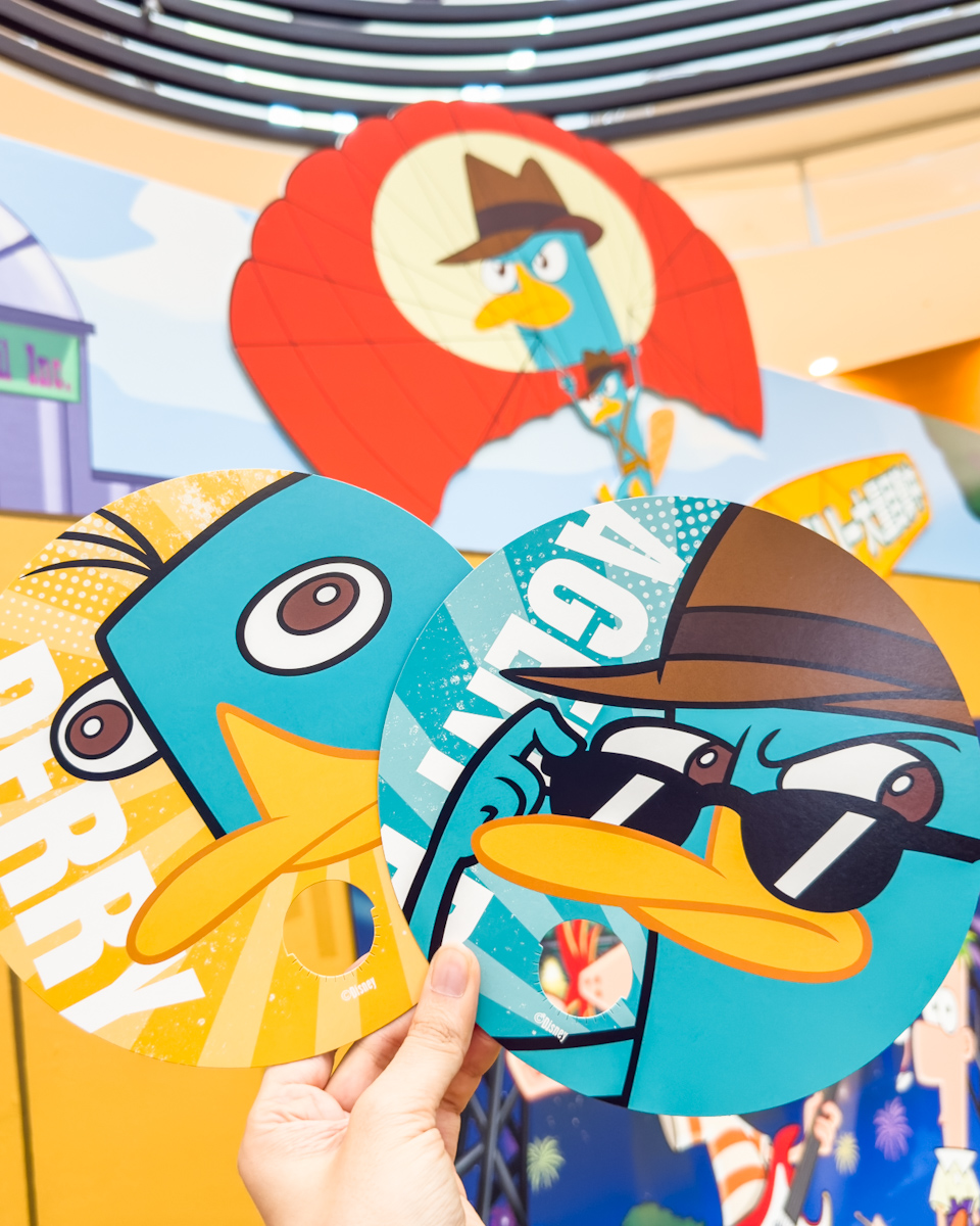エージェントP、カモノハシペリーうちわ