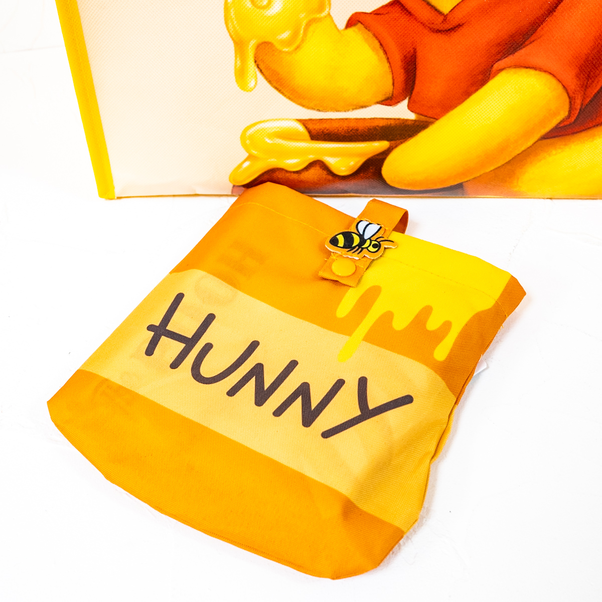 プーさん レジャーシート ポーチ入り HONEY DAY　ポーチ