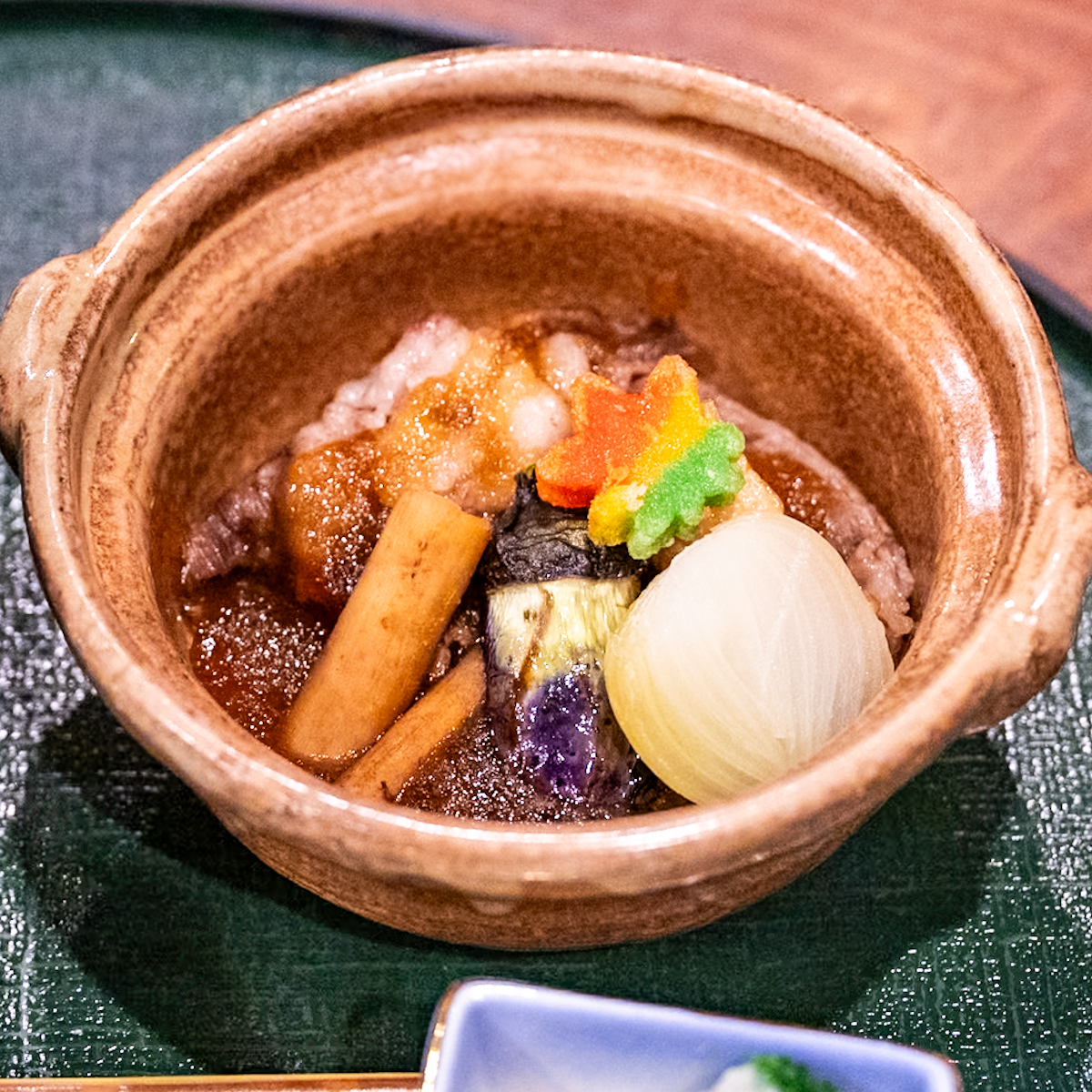 和牛のみぞれ餡かけ