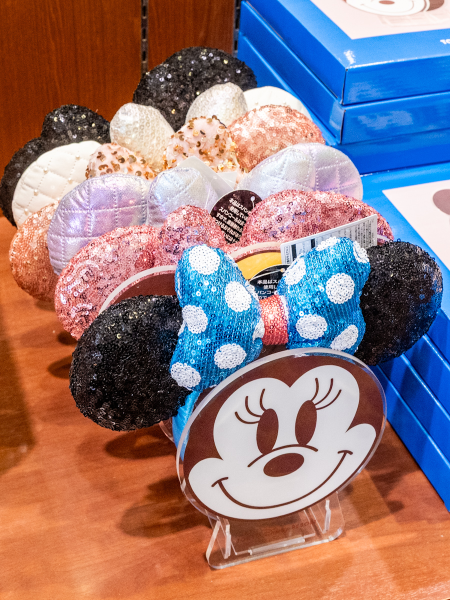 東京ディズニーランド ミニーカチューシャスタンド・お土産　デザイン