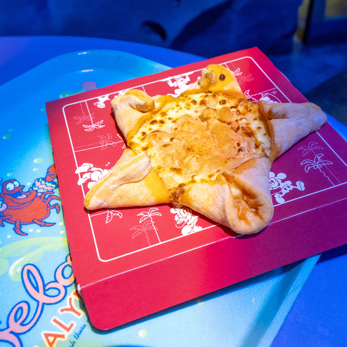 明太子とポテトのピザ